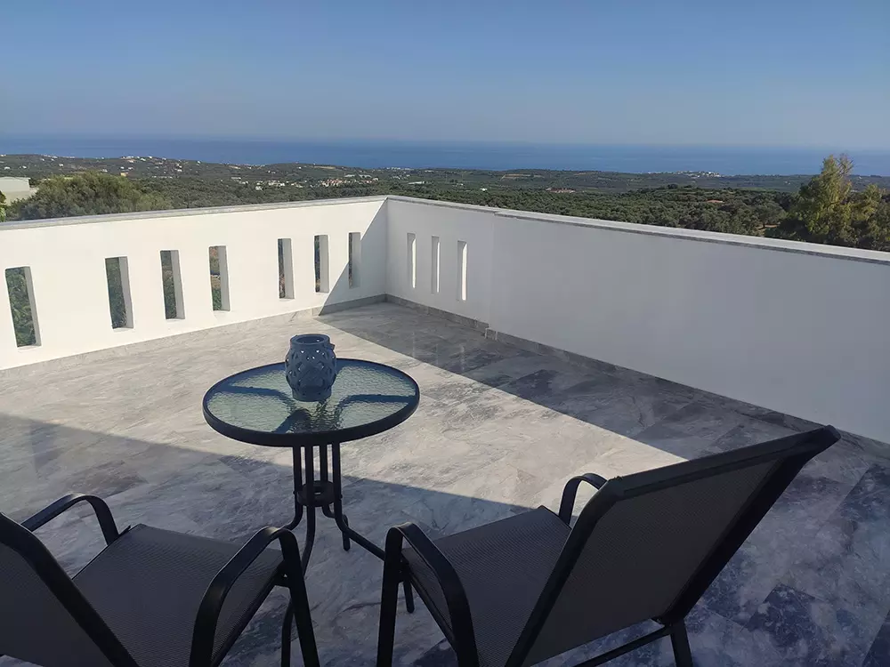 Terrace view from Villa Kara